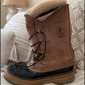 Sorel Verdun II Brown and Black Winter Boot